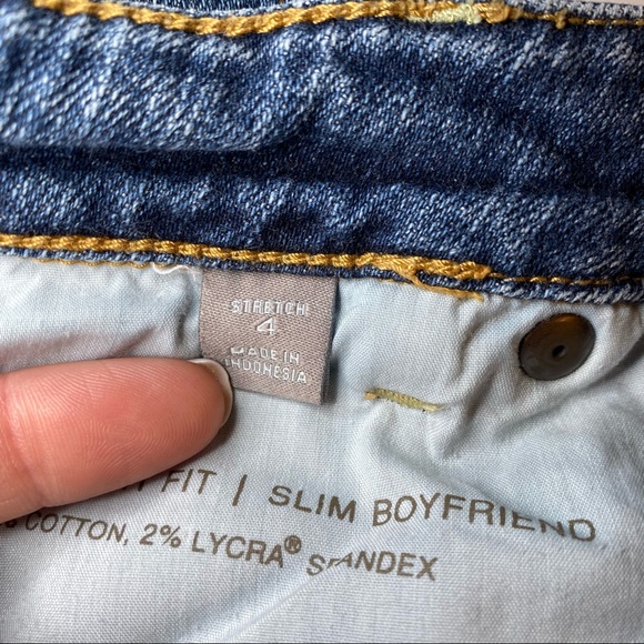 J Jill Straight Fit Slim Boyfriend Jeans - Picture 10 of 14